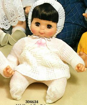 Vogue Dolls - Hug-A-Bye Baby - Knitted Suit - Brunette - кукла